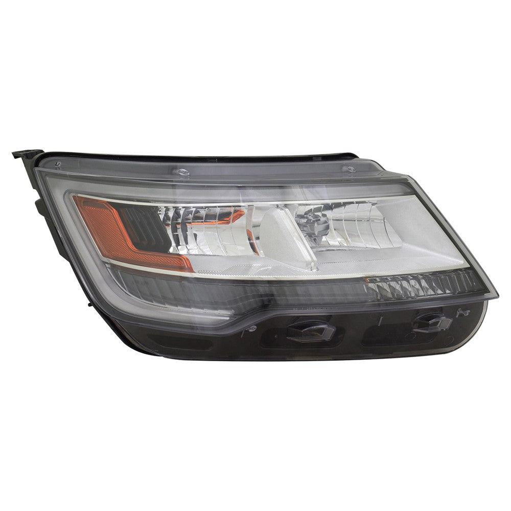 Front Right Passenger Side Headlight Lens And Housing 2016-2018 Ford Explorer