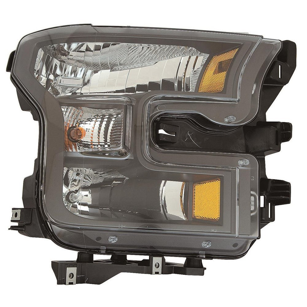 Front Right Passenger Side Halogen Headlight Assembly 2016-2017 Ford F-150