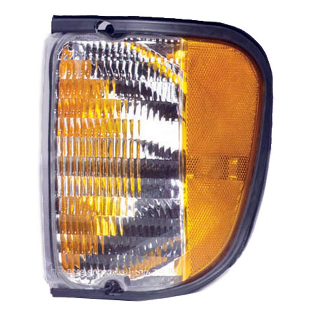 Left Driver Side Parking Side Marker Light Lens And Housing 1992-2003 Ford Econoline Super Duty