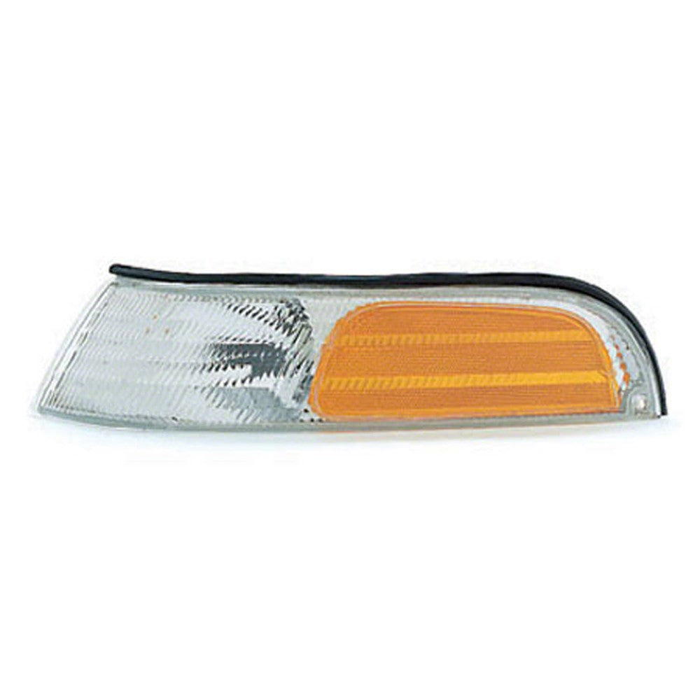 Left Driver Side Parking Turn Signal Side Marker Light Lens And Housing 1992-1997 Ford Crown Victoria