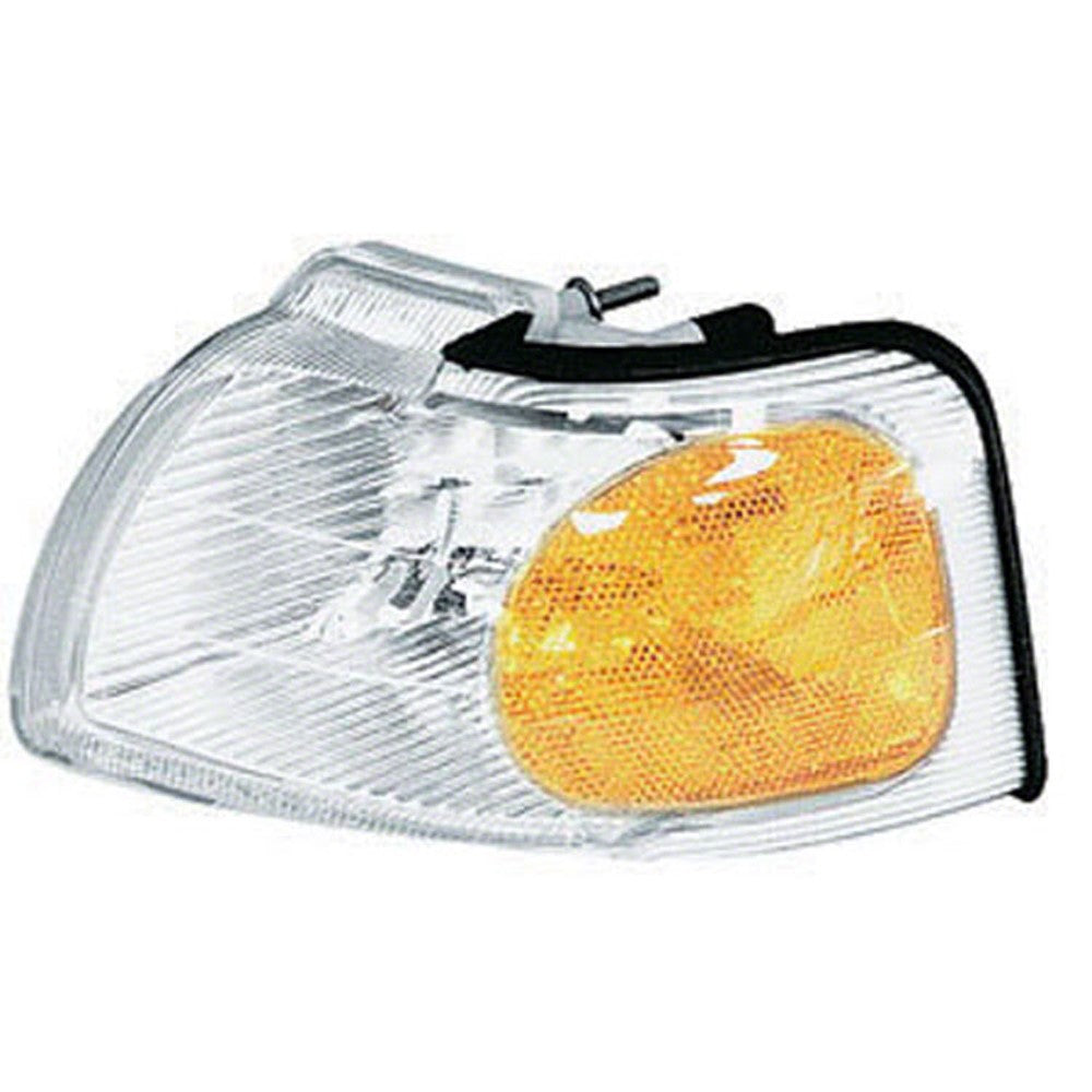 Front Left Driver Side Front Parking Signal Light Lens And Housing 1996-1997 Ford Thunderbird & Mercury Cougar