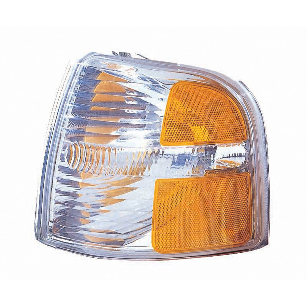 Front Left Driver Side Front Parking Signal Light Lens And Housing 2004-2005 Ford Explorer
