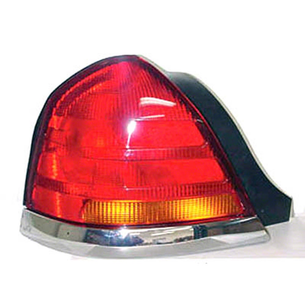 Rear Left Driver Side Tail Light Lens And Housing 1998-2004 Ford Crown Victoria