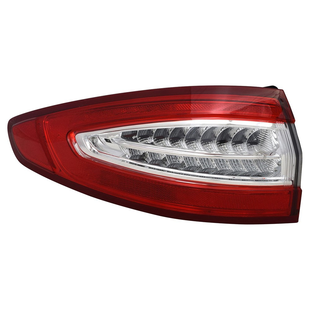 Rear Left Driver Side Outer Tail Light Assembly 2013-2016 Ford Fusion