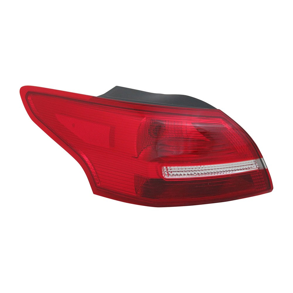 Rear Left Driver Side Outer Tail Light Assembly 2015-2018 Ford Focus