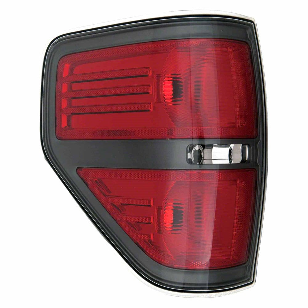 Rear Left Driver Side Tail Light Lens And Housing 2010-2014 Ford Pickup_ford_lightduty