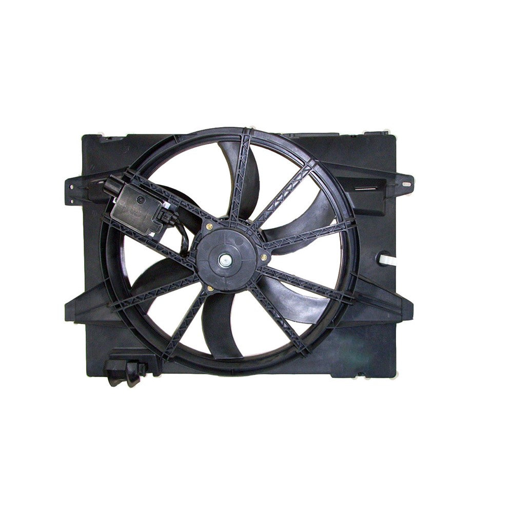 Radiator Fan Assembly With Control Unit 2006-2011 Ford Crown Victoria & Lincoln Town Car & Mercury Grand Marquis