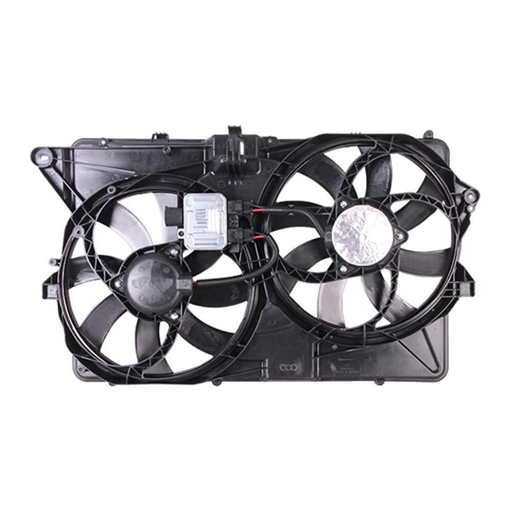 Dual Radiator And Condenser Fan Assembly 2009 Ford Flex