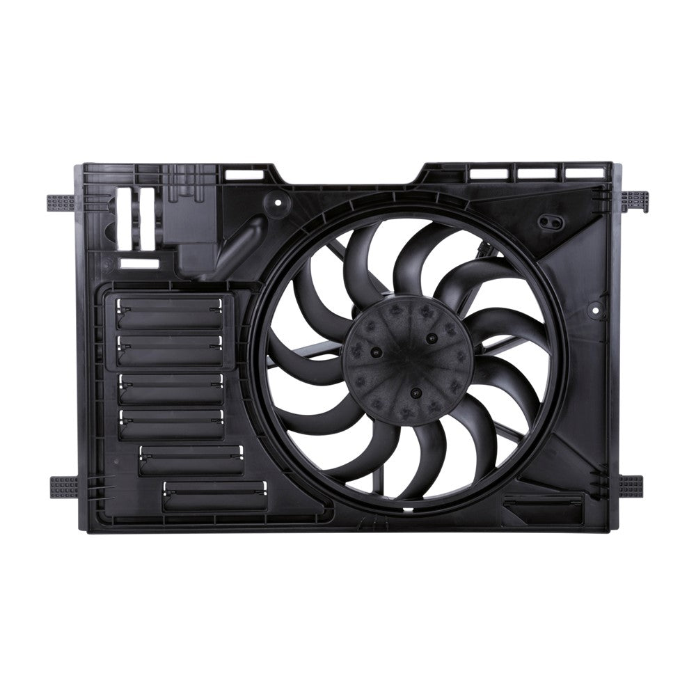 Radiator And Condenser Fan Assembly With One Big Fan 2017-2019 Ford Escape