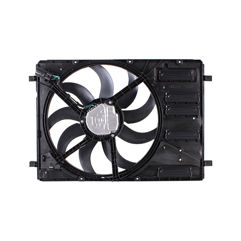 Radiator And Condenser Fan Assembly With One Big Fan 2021-2025 Ford Bronco Sport, Maverick