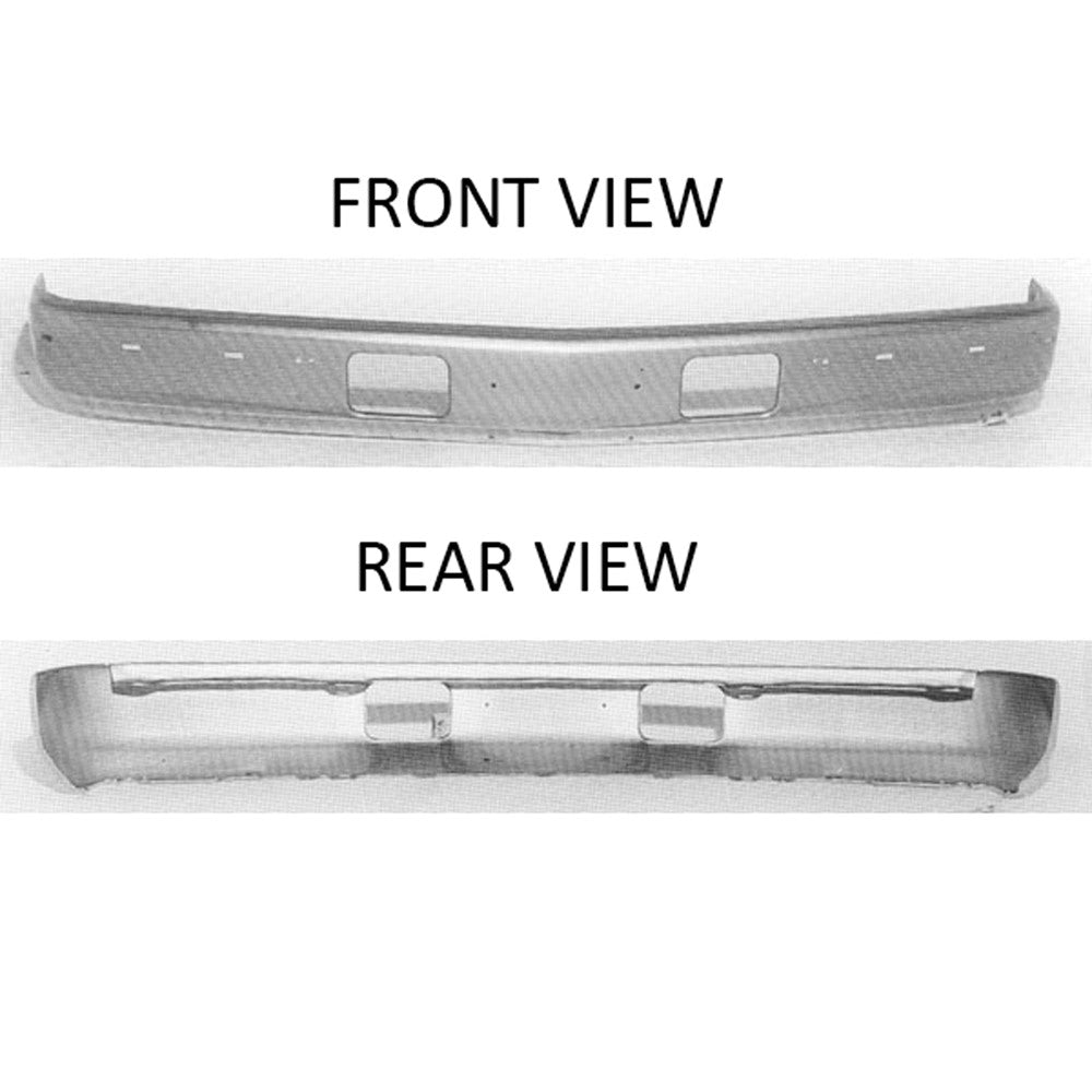 Front Bumper Face Bar 1988-2002 Chevrolet C1500, C1500 Suburban, C2500, C2500 Suburban, C3500, K1500, K1500 Suburban & Gmc Pickup_gmc_fullsize_c/K
