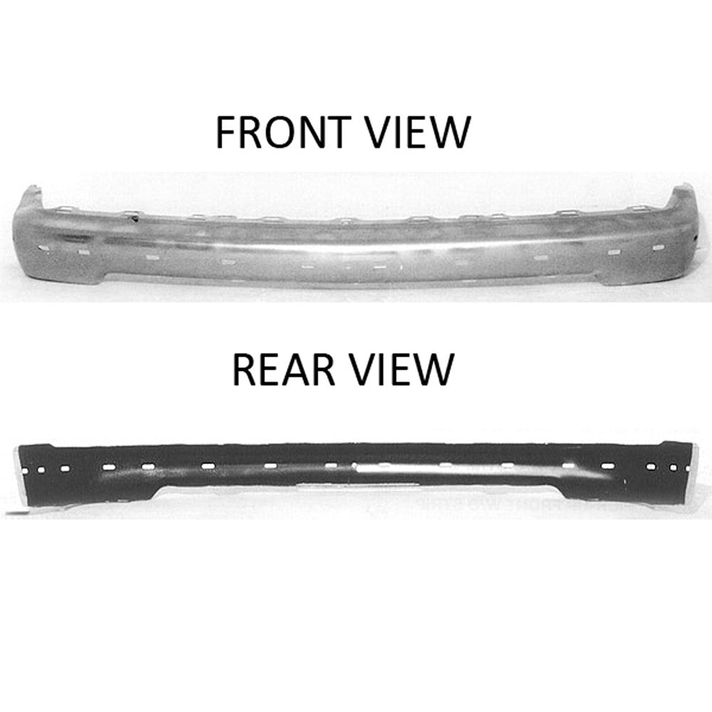 Front Bumper Face Bar 1998-2005 Chevrolet S10, Blazer