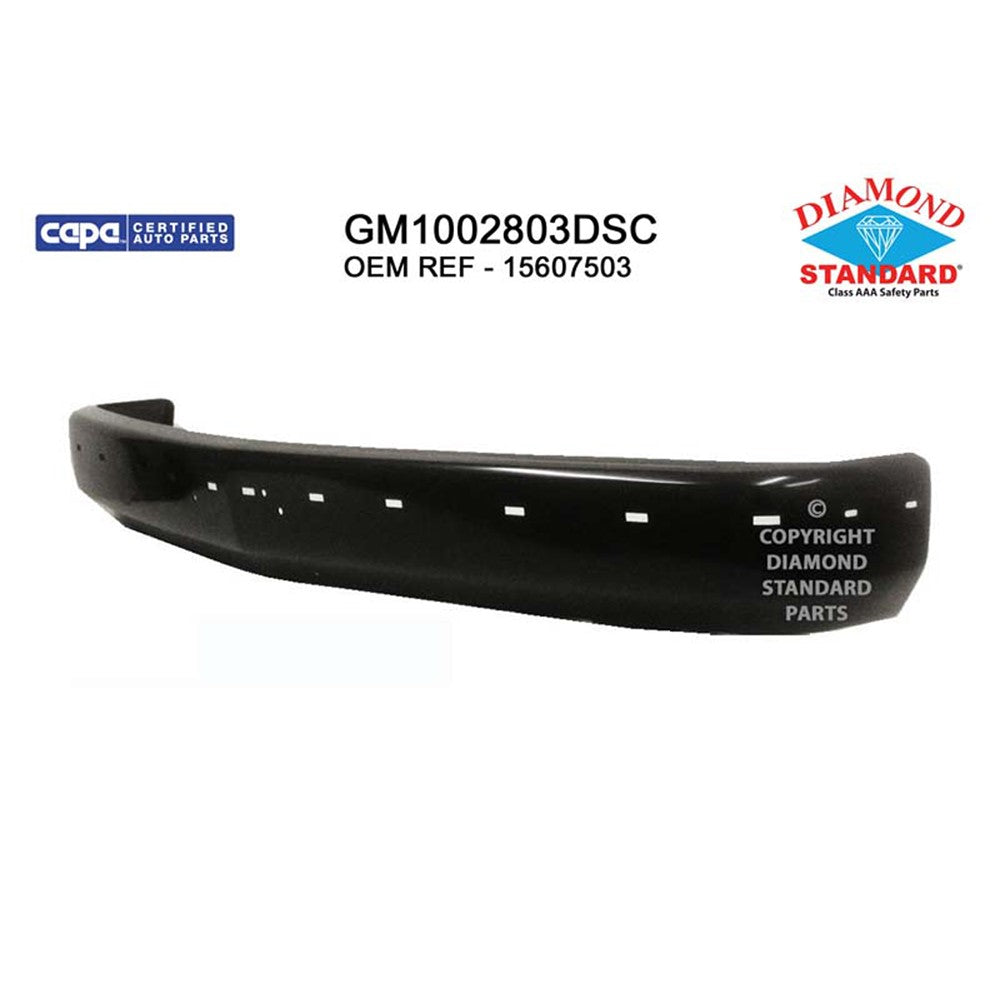 Front Bumper Face Bar 1988-2002 Chevrolet C1500, C1500 Suburban, C2500, C2500 Suburban, C3500, K1500, K1500 Suburban & Gmc Pickup_gmc_fullsize_c/K