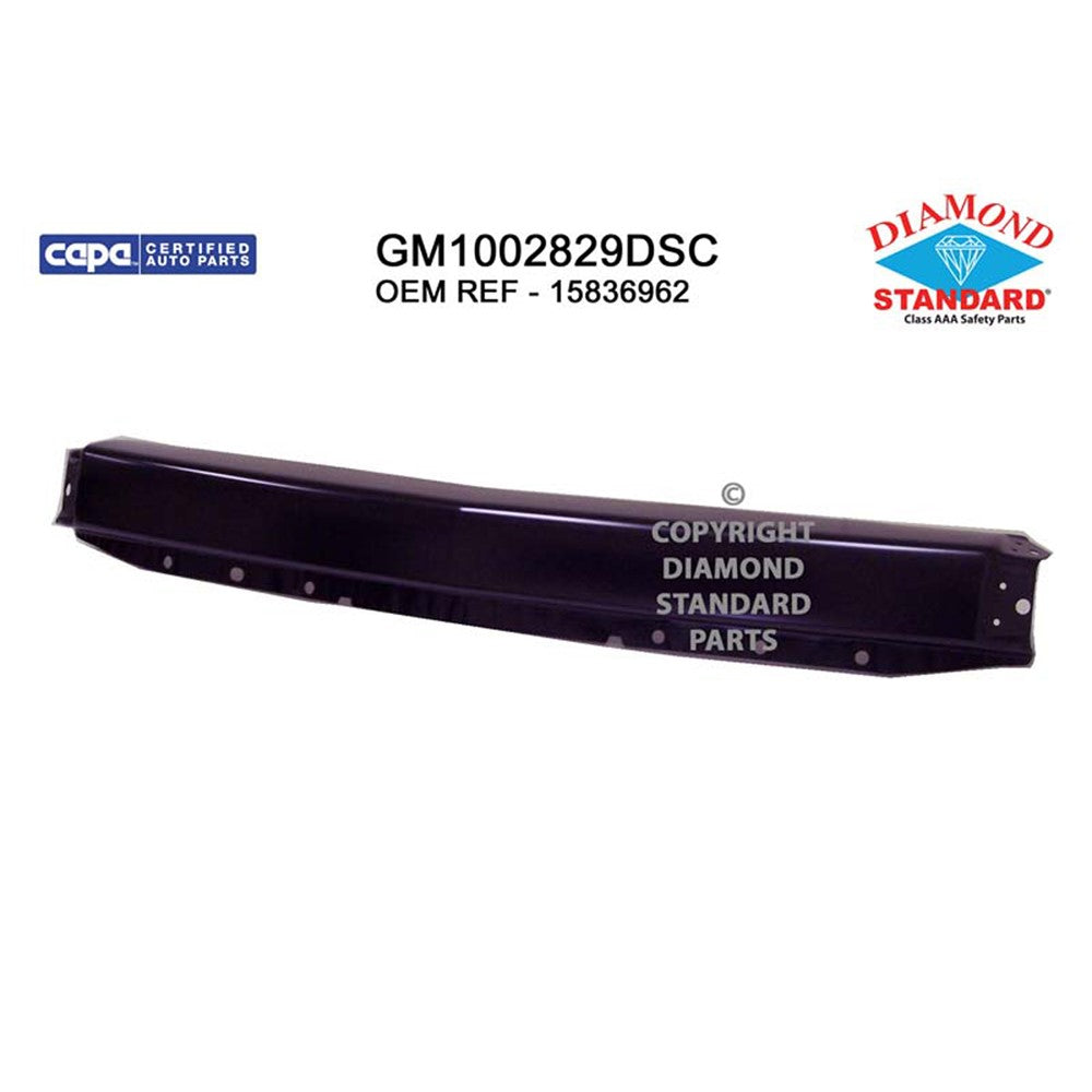 Front Bumper Face Bar 2007-2008 Chevrolet Silverado 1500, Silverado 2500 Hd, Silverado 1500 Classic, Silverado 1500 Hd Classic