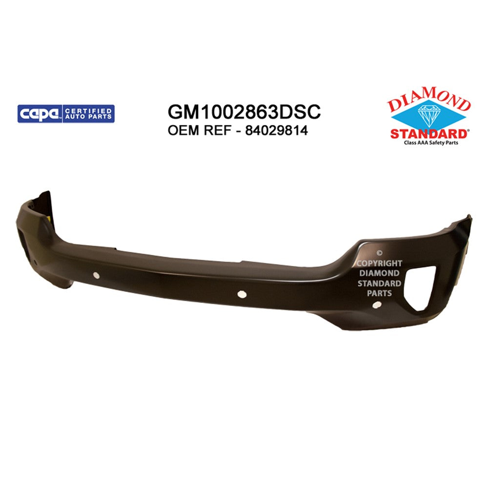 Front Bumper Face Bar 2016-2019 Chevrolet Silverado 1500, Silverado 1500 Ld