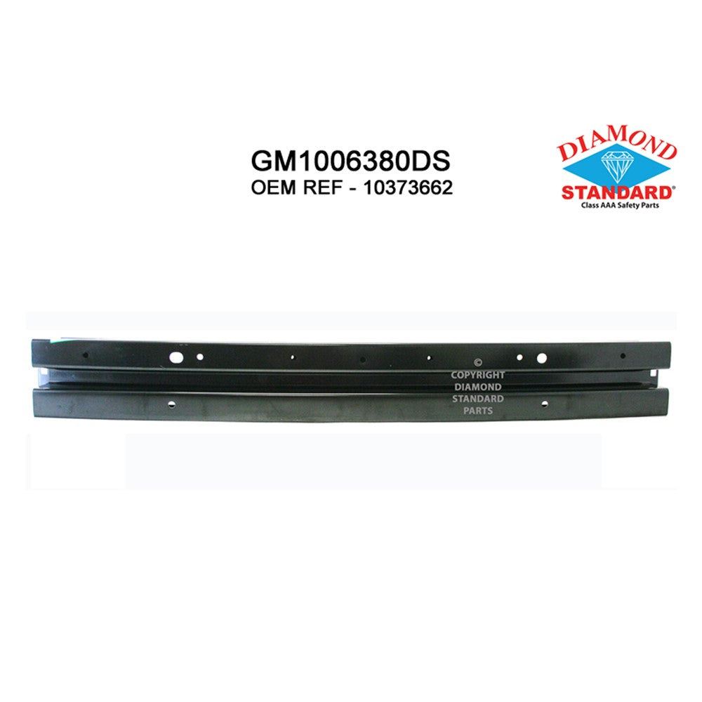 Front Bumper Impact Bar 1997-2005 Buick Century, Regal & Pontiac Grand Prix & Oldsmobile Intrigue & Chevrolet Impala, Monte Carlo