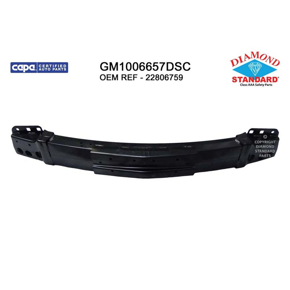 Front Bumper Impact Bar 2008-2017 Buick Enclave & Chevrolet Traverse
