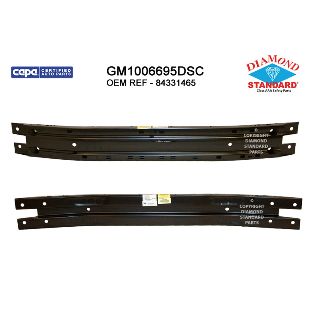 Front Bumper Impact Bar 2017-2019 Cadillac Xt5 & Gmc Acadia