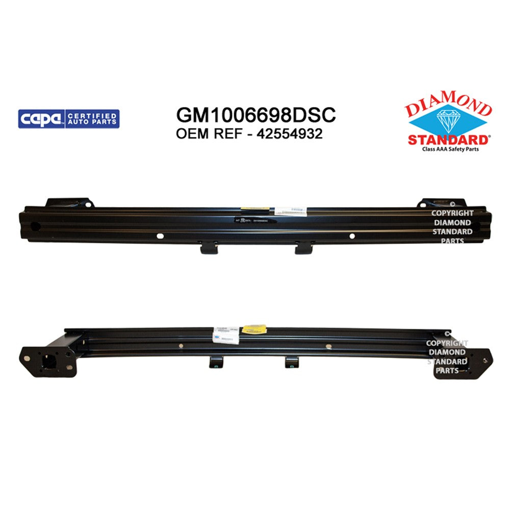 Front Lower Bumper Impact Bar 2017-2022 Buick Encore & Chevrolet Trax