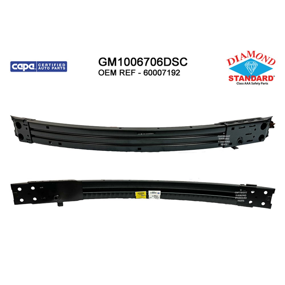 Front Bumper Impact Bar 2020-2025 Buick Encore Gx & Chevrolet Trailblazer