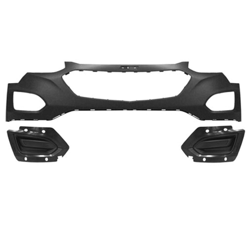 Front Upper Bumper Cover 2016-2017 Chevrolet Equinox