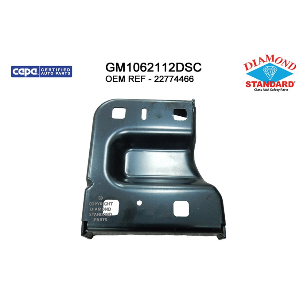 Front Left Driver Side Front Bumper Inner Support 2015-2019 Chevrolet Silverado 2500 Hd, Silverado 3500 Hd & Gmc Sierra 2500 Hd, Sierra 3500 Hd