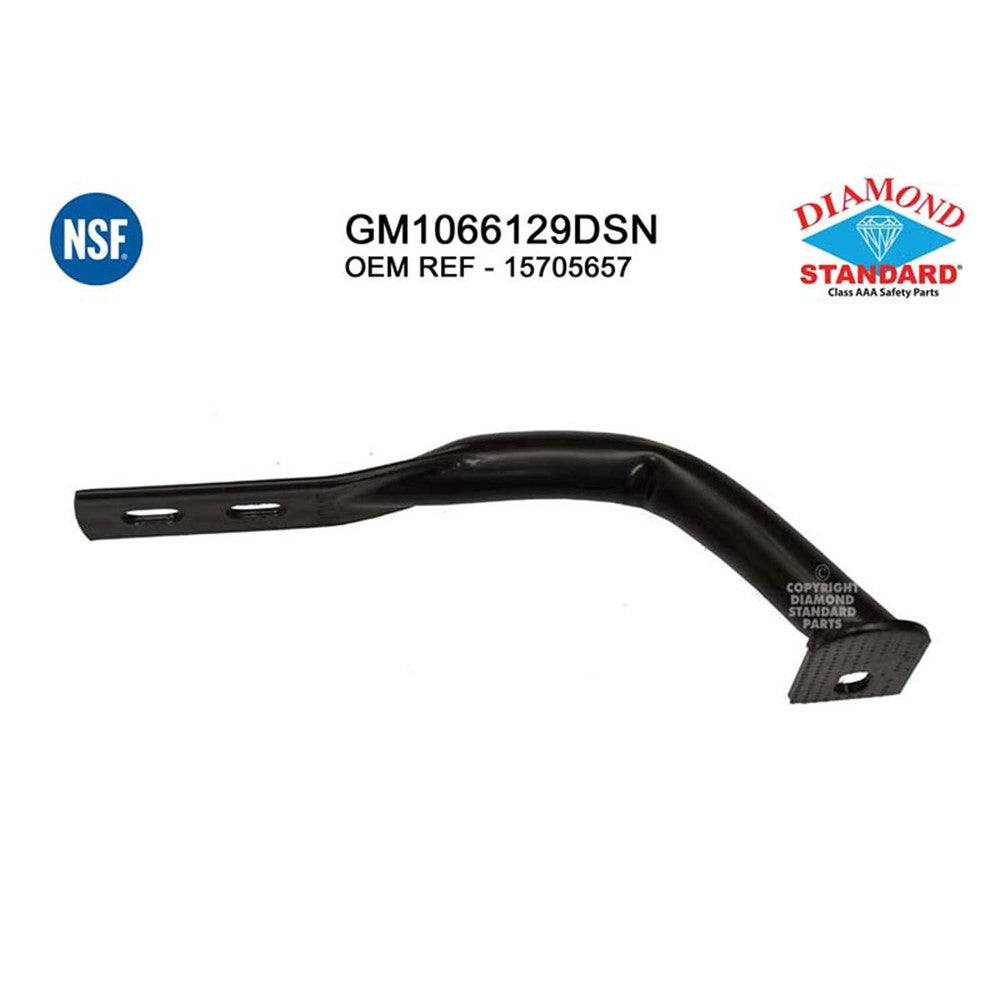 Front Left Front Driver Side Outer Bumper Face Bar Brace 1999-2006 Chevrolet Silverado 1500, Silverado 2500 & Gmc Sierra 1500 & Cadillac Escalade