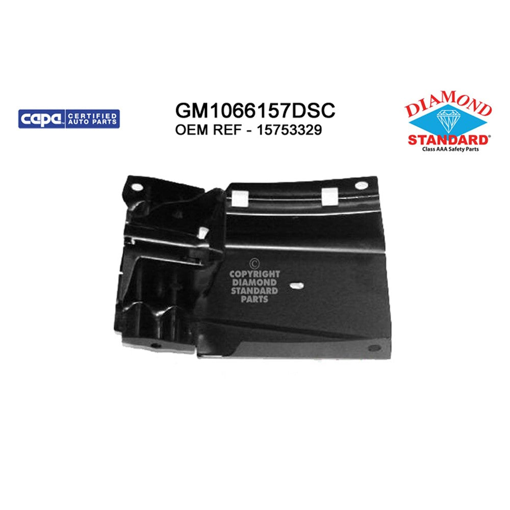 Front Left Front Driver Side Outer Bumper Mounting Bracket 2003-2025 Chevrolet Express 1500, Express 2500, Express 3500 & Gmc Savana 1500