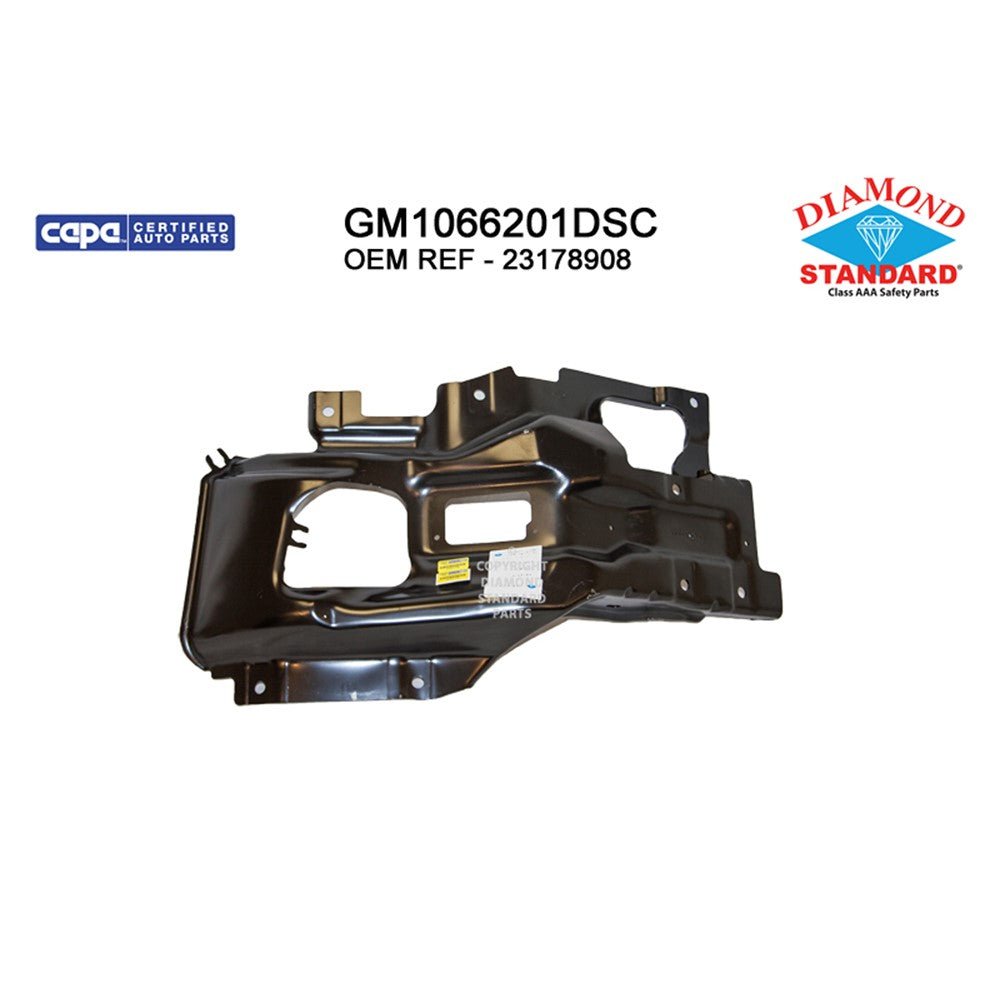 Front Left Front Driver Side Outer Bumper Mounting Bracket 2015-2019 Gmc Sierra 2500 Hd, Sierra 3500 Hd