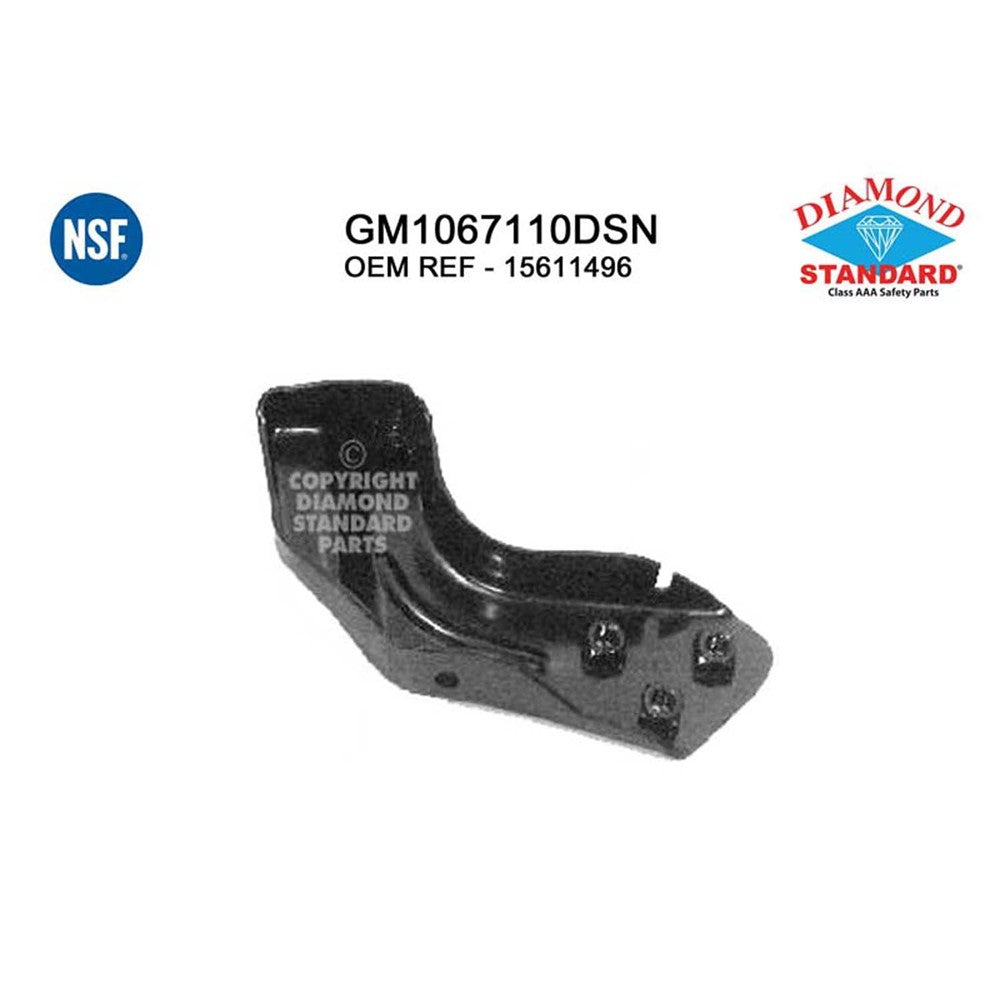Front Right Front Passenger Side Inner Bumper Mounting Bracket 1988-1993 Chevrolet C1500, C1500 Suburban, C2500 & Gmc Pickup_gmc_fullsize_c/K