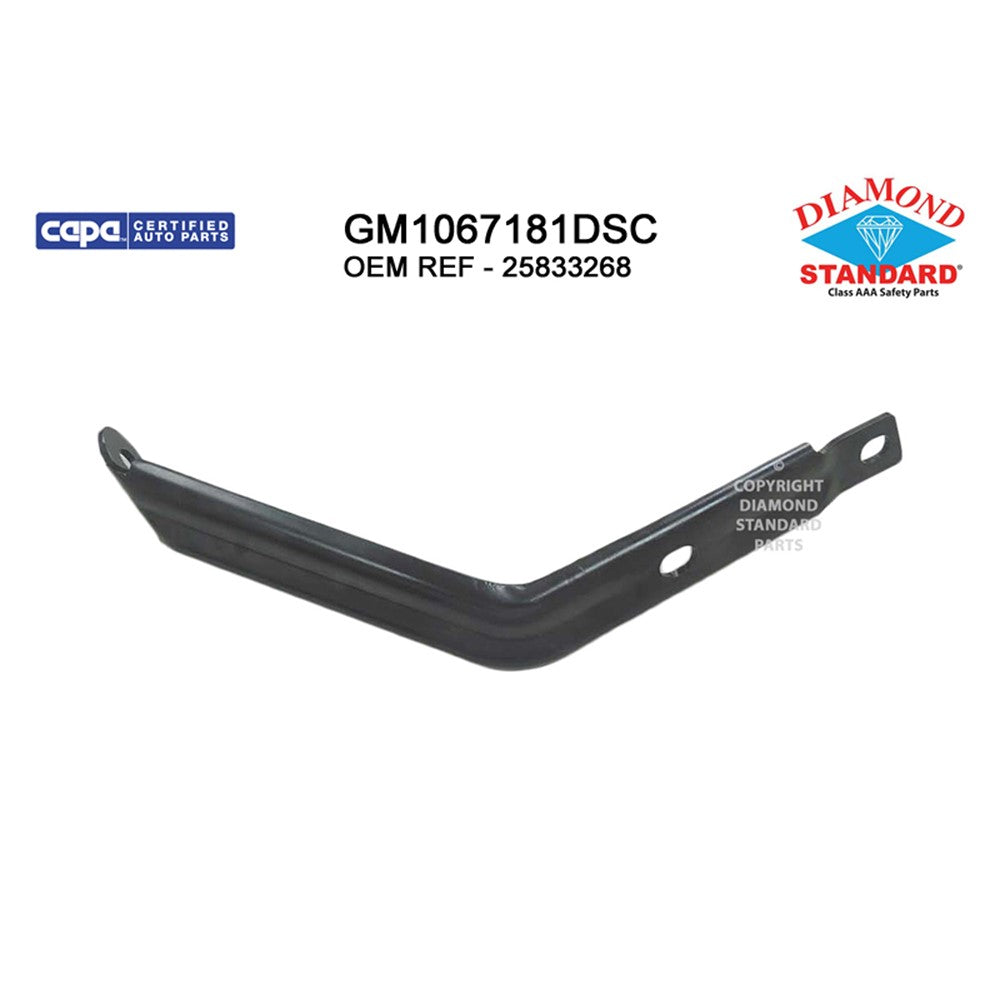 Front Right Front Passenger Side Bumper Reinforcement Bracket 2007-2013 Gmc Sierra 1500, Sierra 1500 Classic, Sierra 1500 Hd Classic, Sierra 2500 Hd