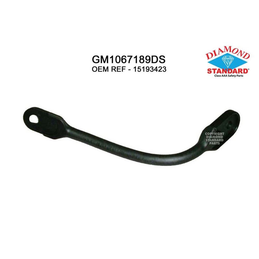 Front Right Passenger Side Front Bumper Cover Brace To Impact Bar 2002-2008 Chevrolet Trailblazer & Buick Rainier