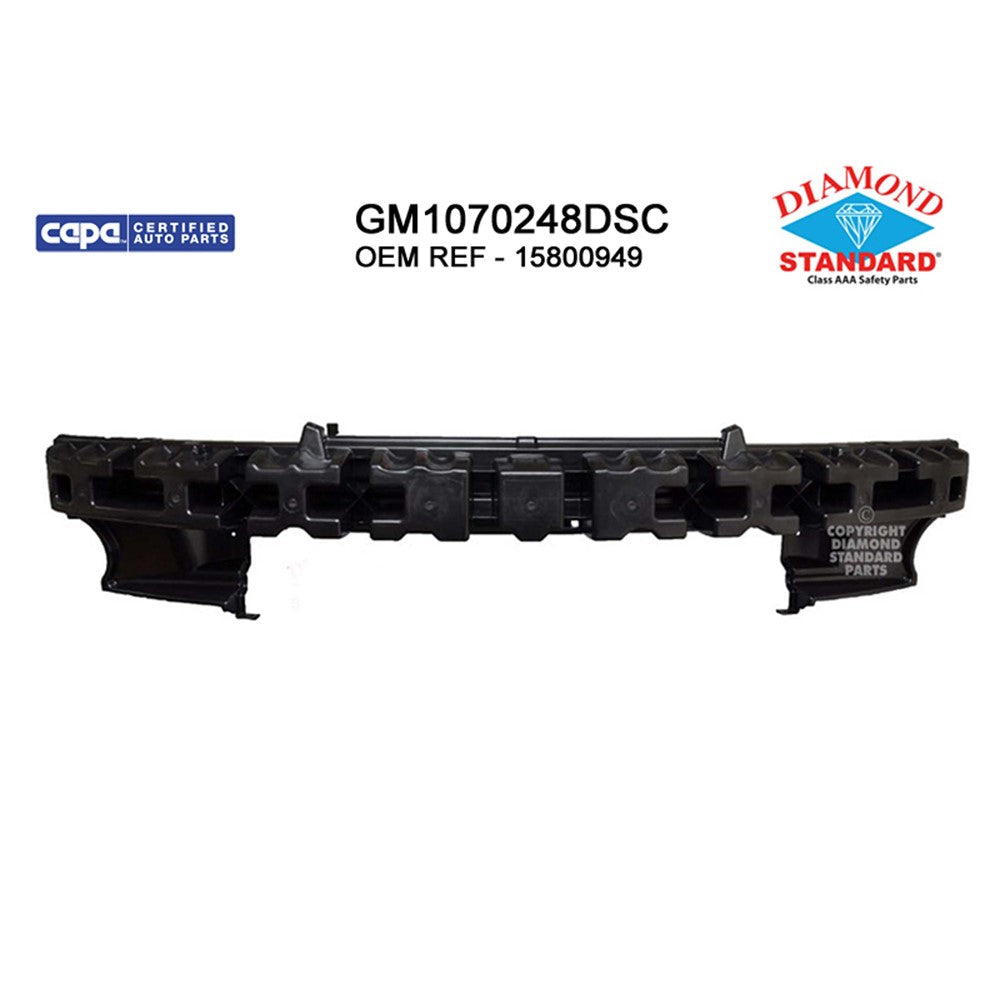 Front Bumper Impact Absorber 2006-2011 Buick Lucerne