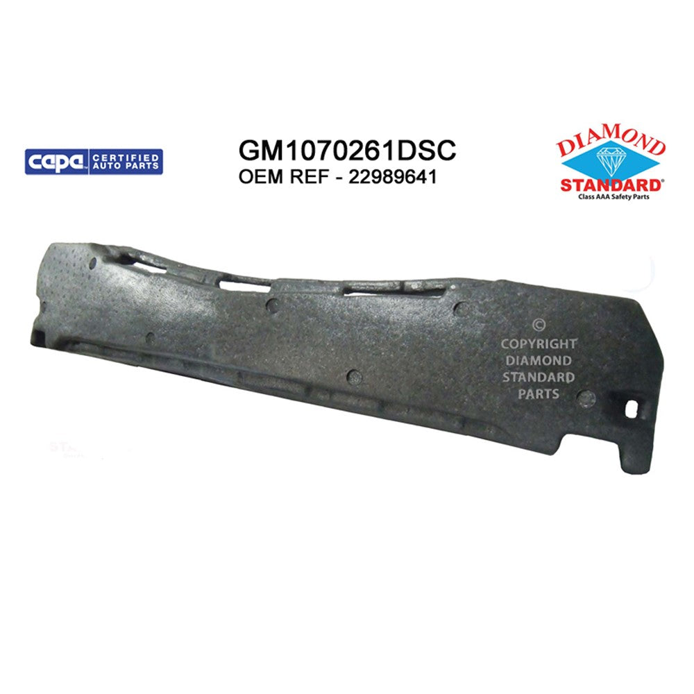 Front Bumper Impact Absorber 2010-2015 Chevrolet Equinox