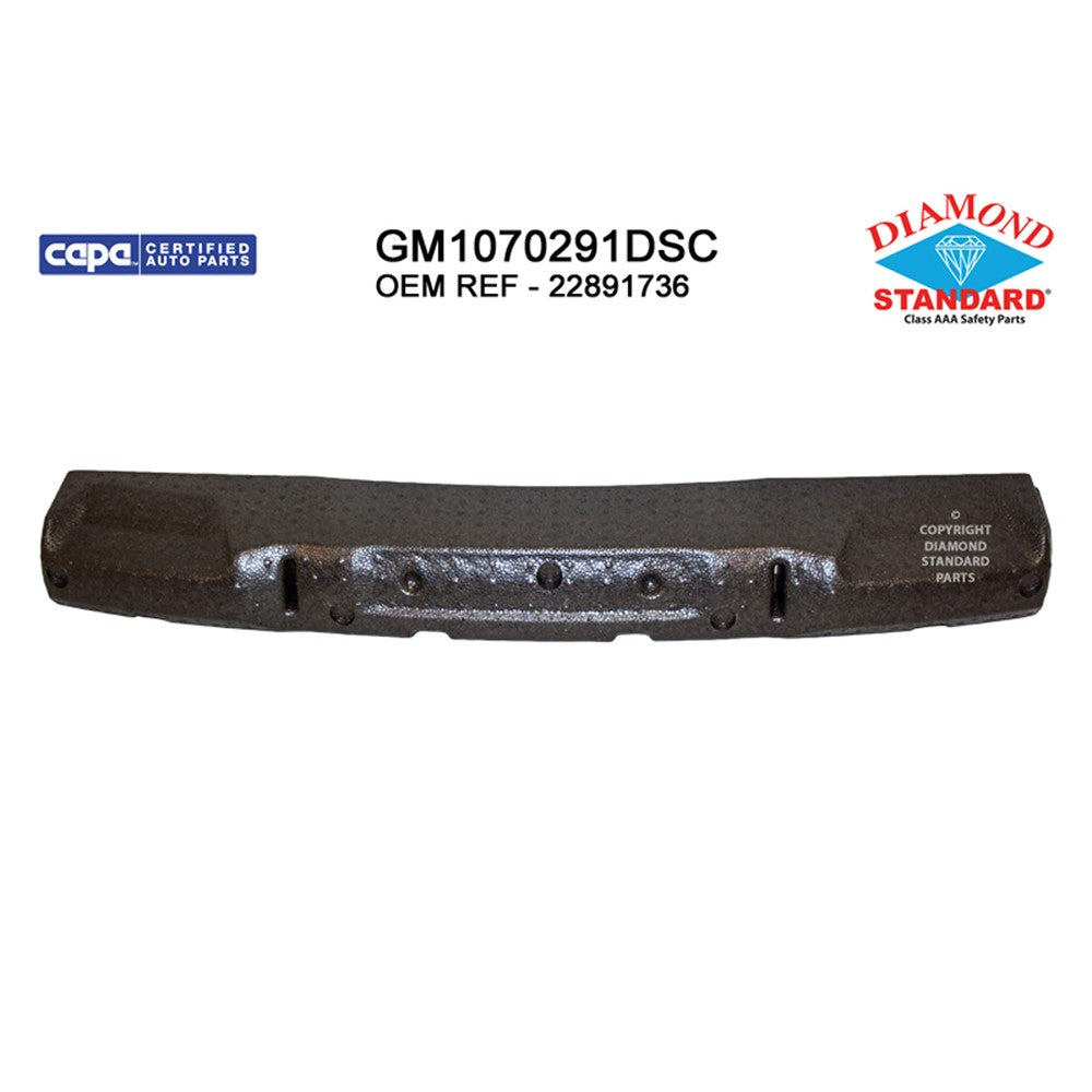 Front Bumper Impact Absorber 2015-2020 Gmc Canyon