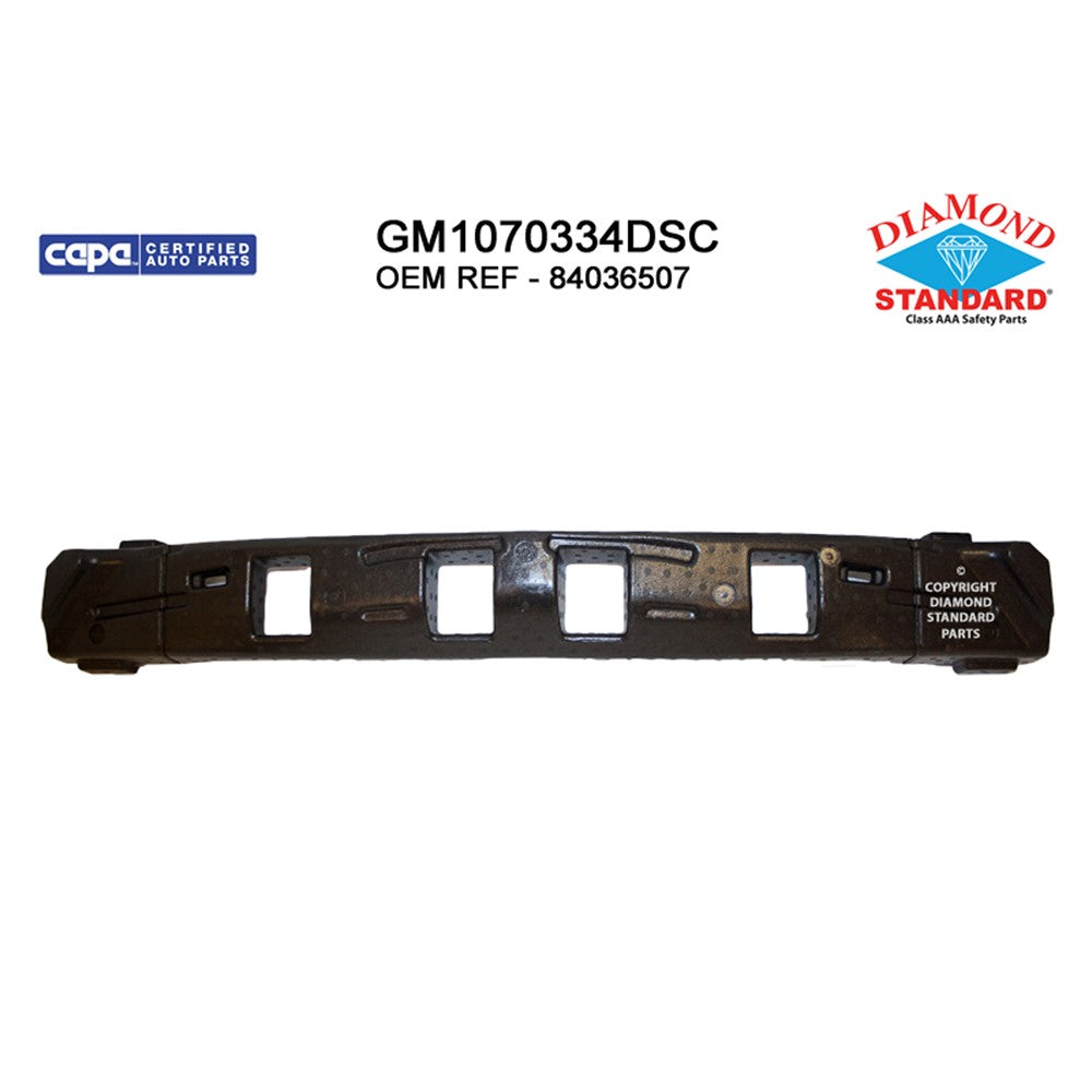 Front Bumper Impact Absorber 2019-2025 Chevrolet Malibu