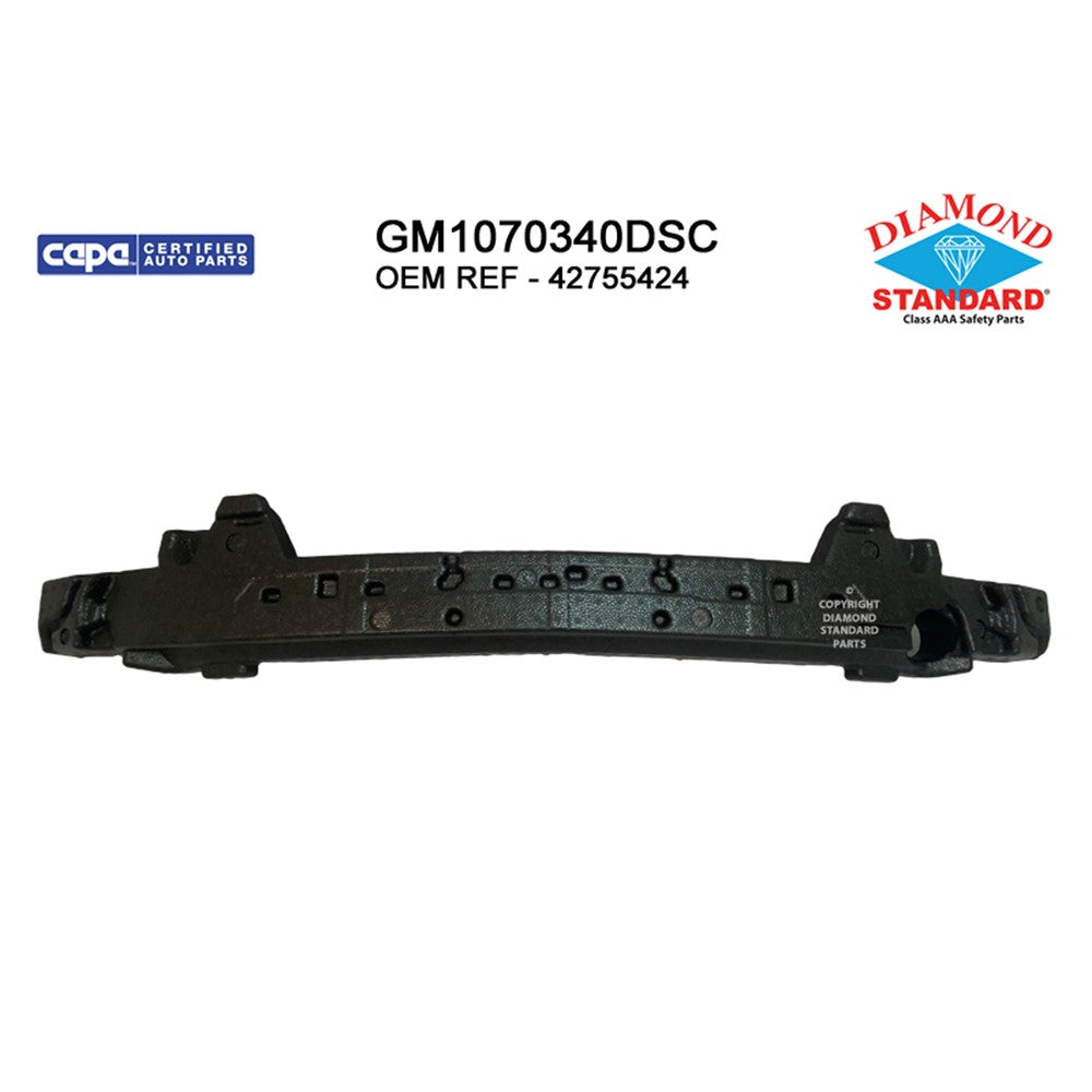 Front Bumper Impact Absorber 2021-2023 Chevrolet Trailblazer