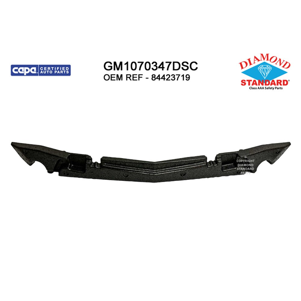 Front Bumper Impact Absorber 2022-2024 Chevrolet Equinox