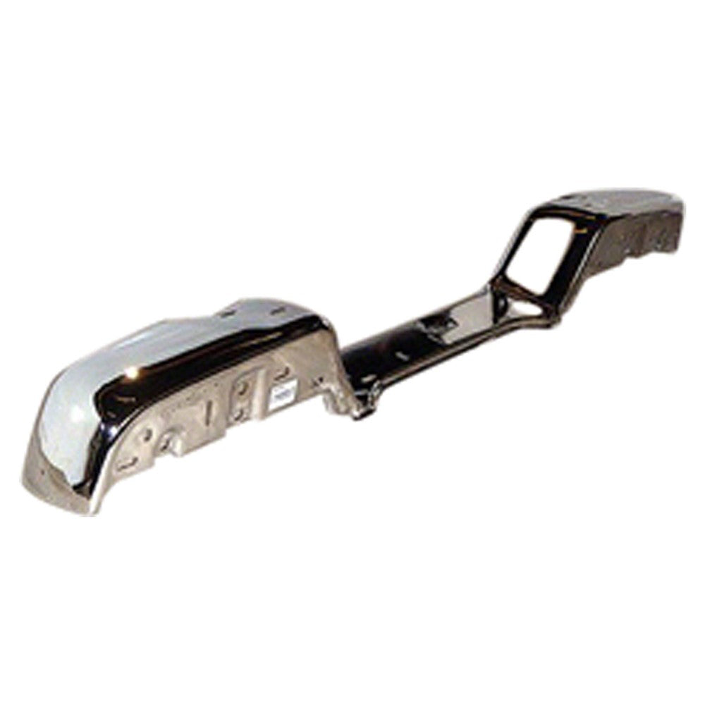 Rear Chrome Rear Bumper Face Bar For Models Without Tow Package 2004-2012 Chevrolet Colorado & Gmc Canyon