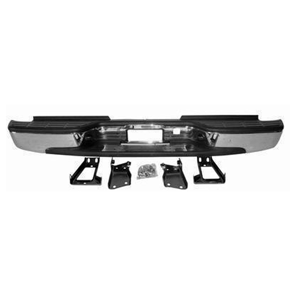 Rear Step Bumper Assembly 2001-2007 Chevrolet Silverado 1500, Silverado 2500, Silverado 1500 Hd, Silverado 2500 Hd, Silverado 3500 & Gmc Sierra 1500