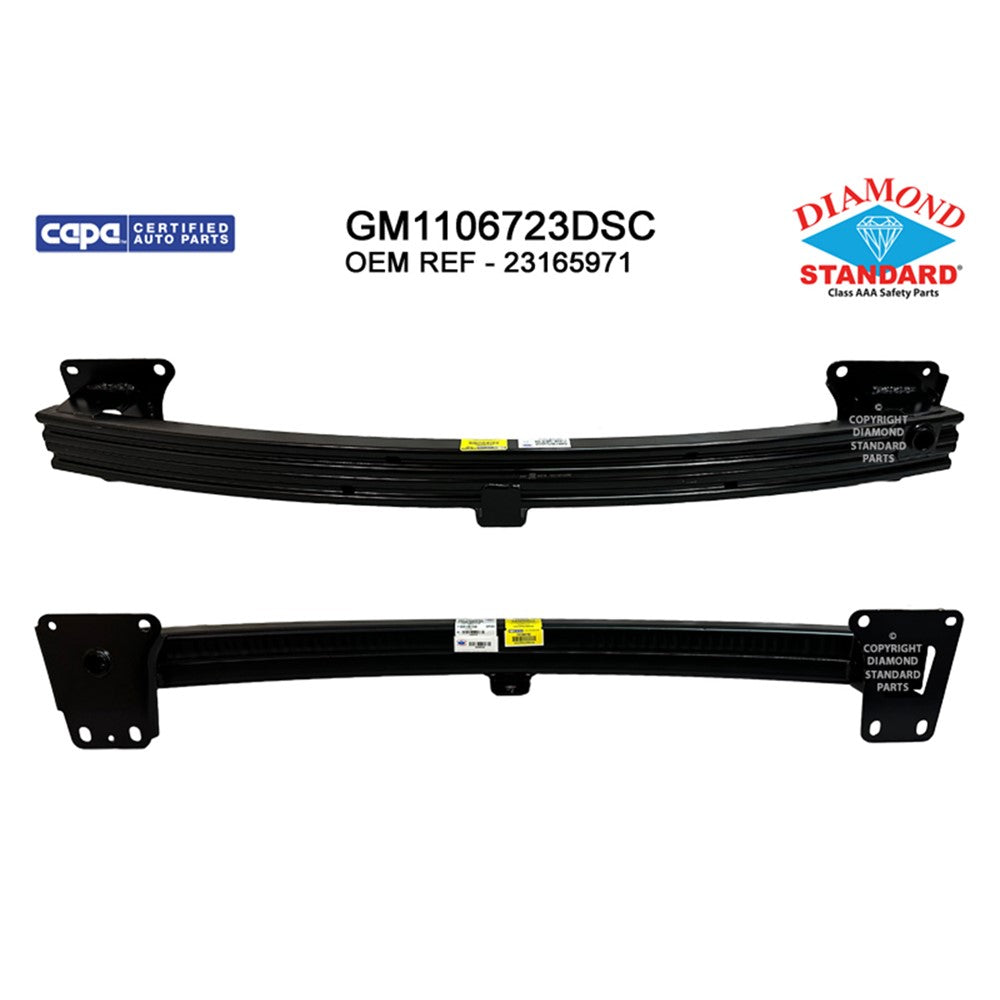Rear Bumper Impact Bar 2018-2024 Chevrolet Traverse