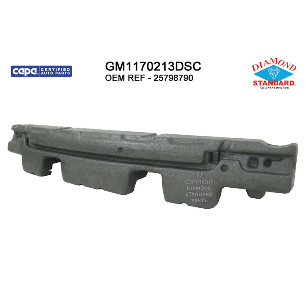 Rear Bumper Impact Absorber 2010-2015 Chevrolet Equinox