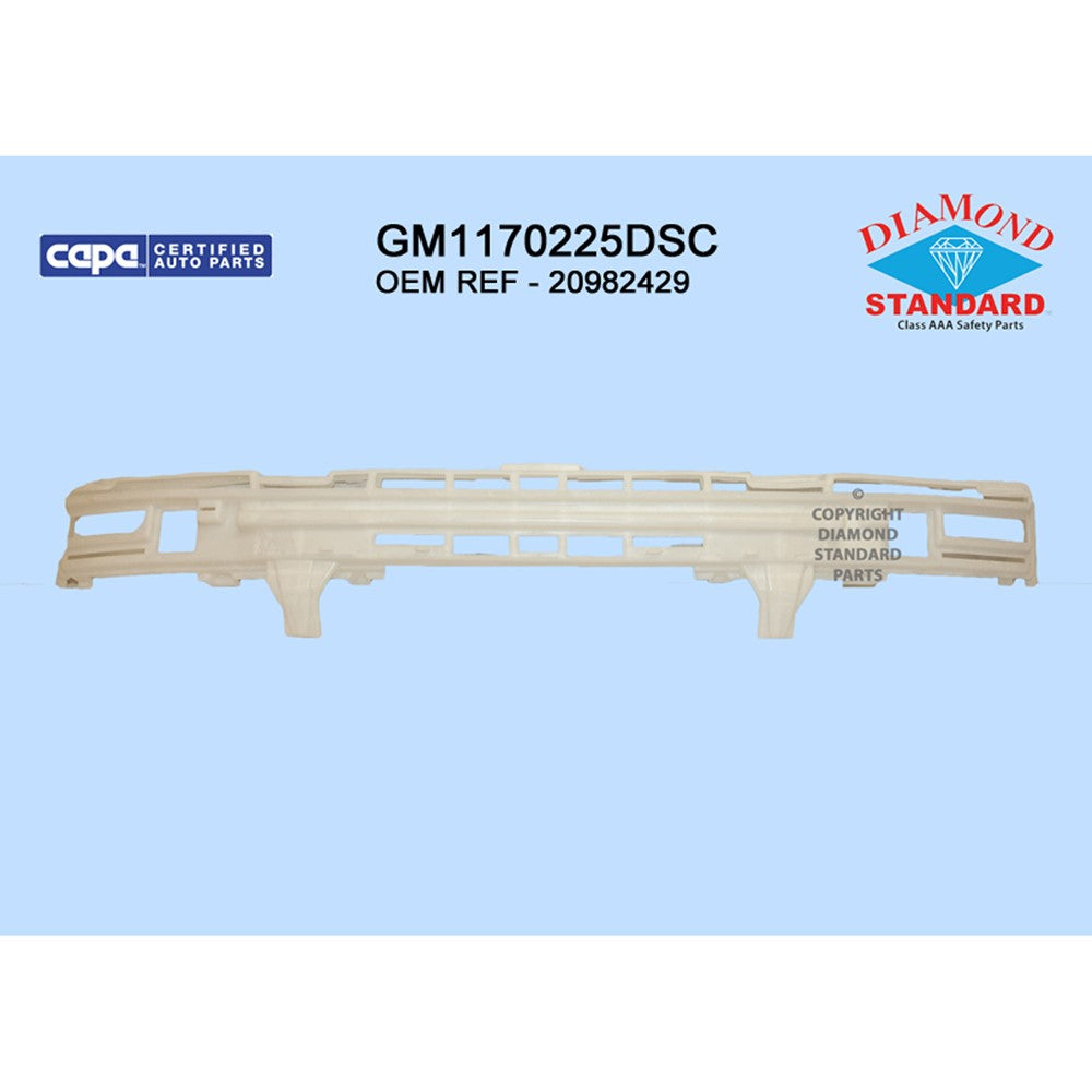Rear Bumper Impact Absorber 2013-2017 Gmc Acadia, Acadia Limited