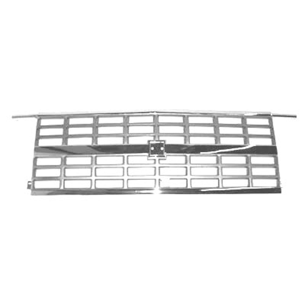 Front Center Grille 1989-1991 Chevrolet Blazer, Pickup_chevy_fullsize_r/V, C1500, C2500, C3500, K1500, K2500, K3500
