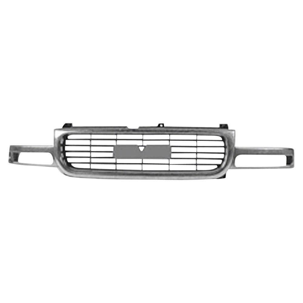 Front Grille 1999-2006 Gmc Sierra 1500, Sierra 2500, Sierra 1500 Hd, Sierra 2500 Hd, Sierra 3500, Yukon