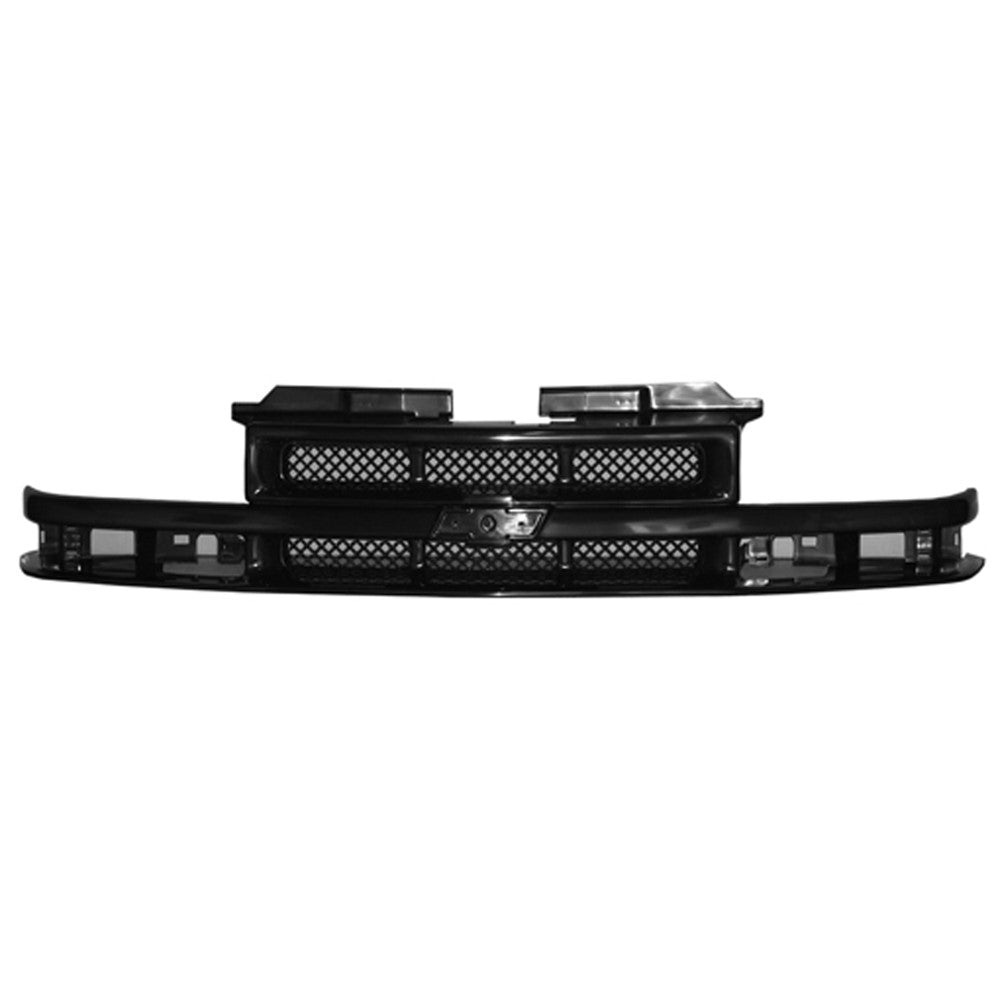 Front Grille 1998-2005 Chevrolet S10, Blazer