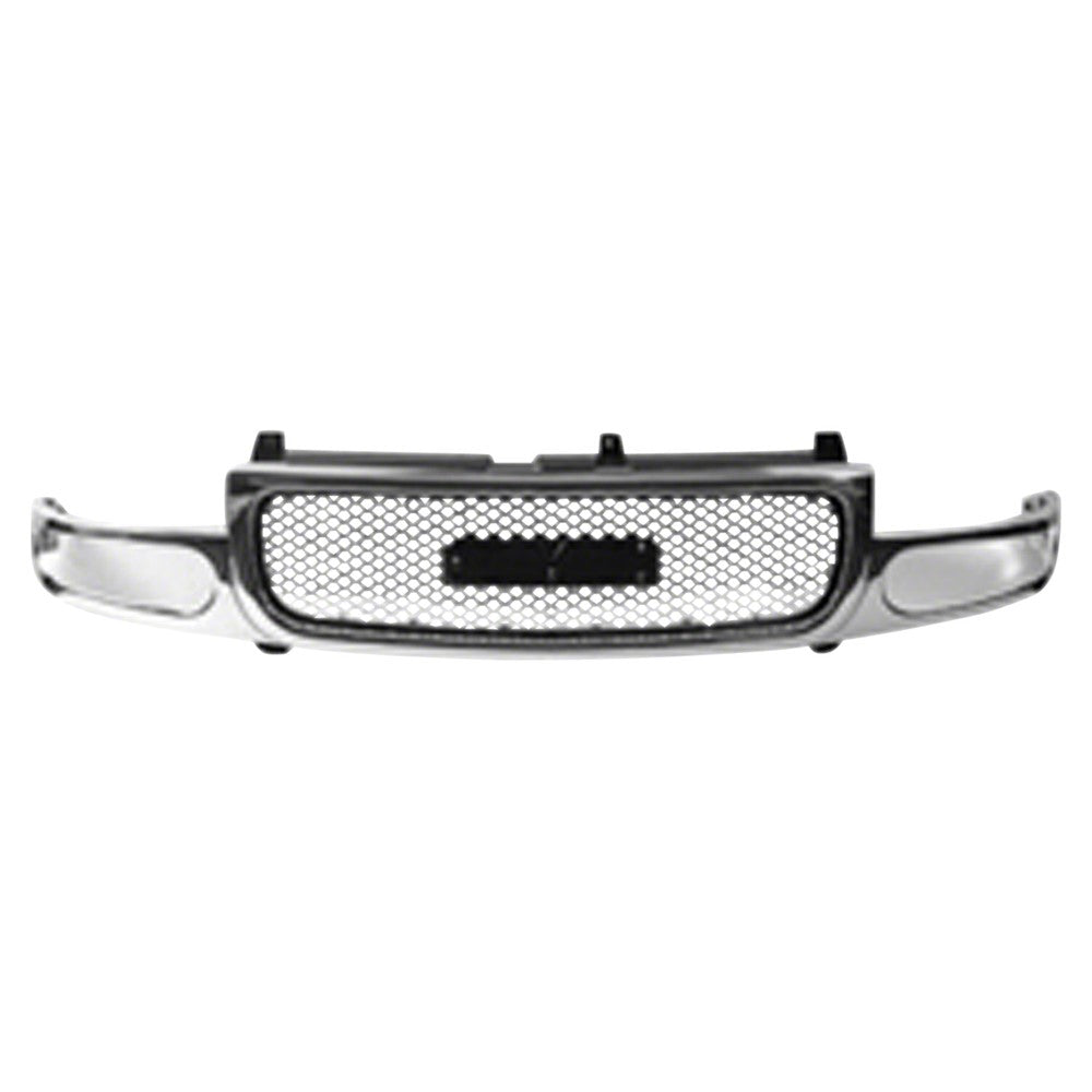 Front Grille 2001-2007 Gmc Yukon, Sierra 1500, Sierra 1500 Hd, Sierra 1500 Classic, Sierra 1500 Hd Classic