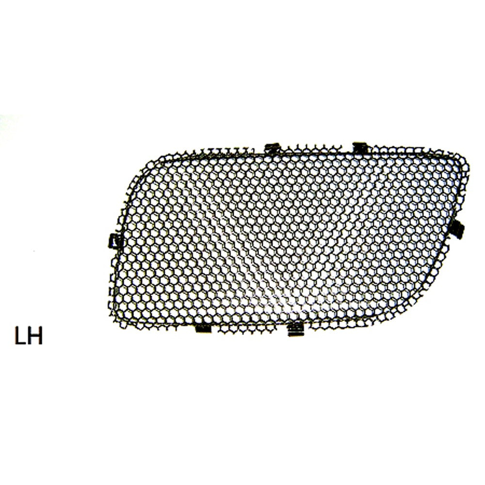 Left Driver Side Upper Grille 2006-2009 Pontiac Torrent