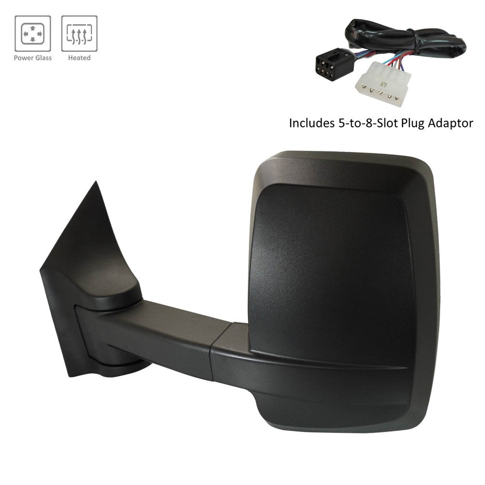 Left Driver Side Power Door Mirror 2003-2023 Chevrolet Express 1500, Express 2500, Express 3500, Express 4500 & Gmc Savana 1500, Savana 2500