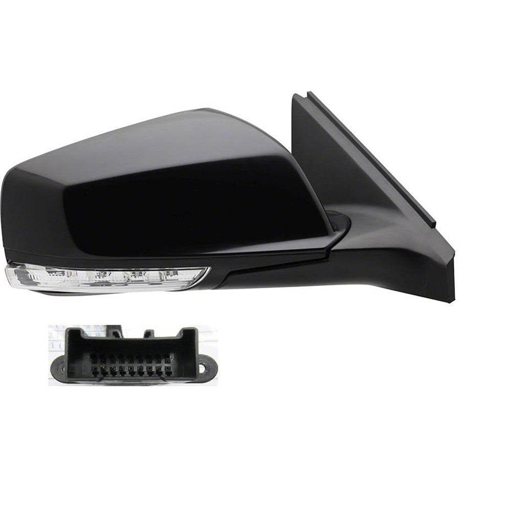 Right Passenger Side Power Door Mirror 2010-2013 Buick Allure, Lacrosse